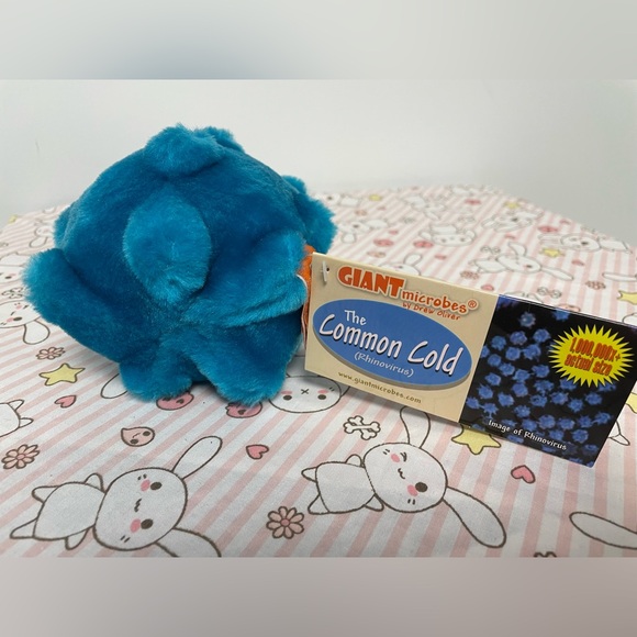 Common Cold Giant Microbes Drew Oliver Plush Toy With Tag - Picture 5 of 8